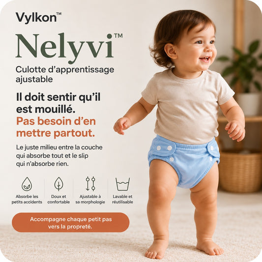 Nelyvi™ - L'étape qui manquait entre la couche et le slip.