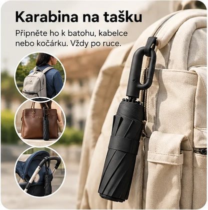 Vylkon - Automatický deštník s karabinou