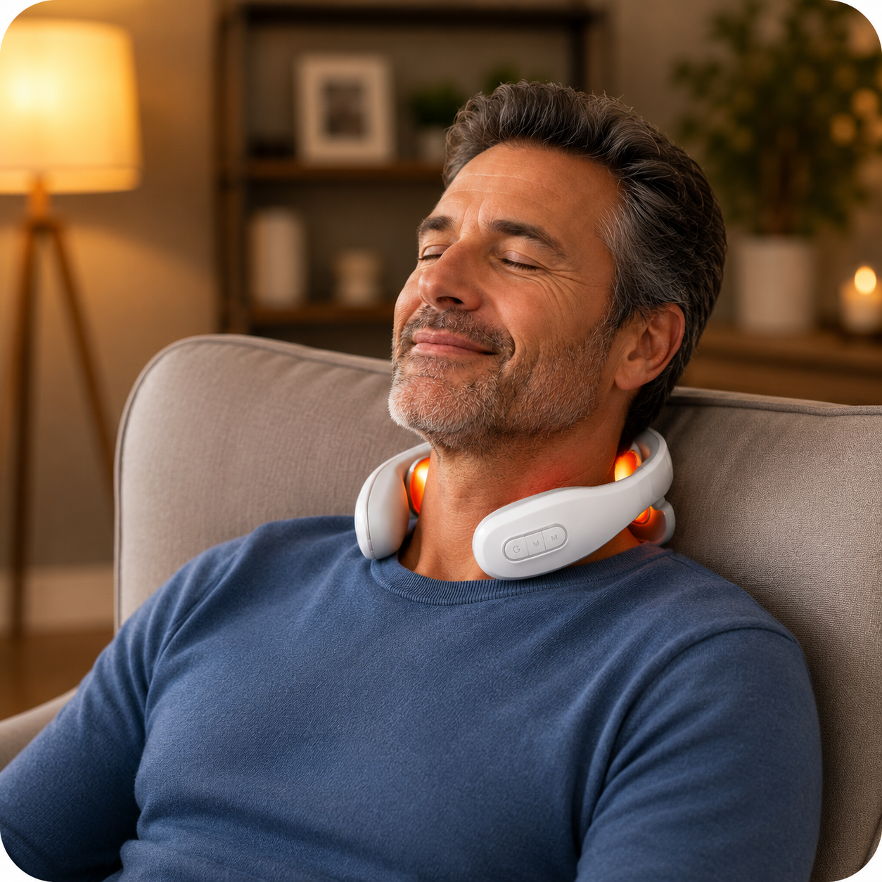 CerviFlow™ | Masseur Cervical EMS & Chaleur Infrarouge