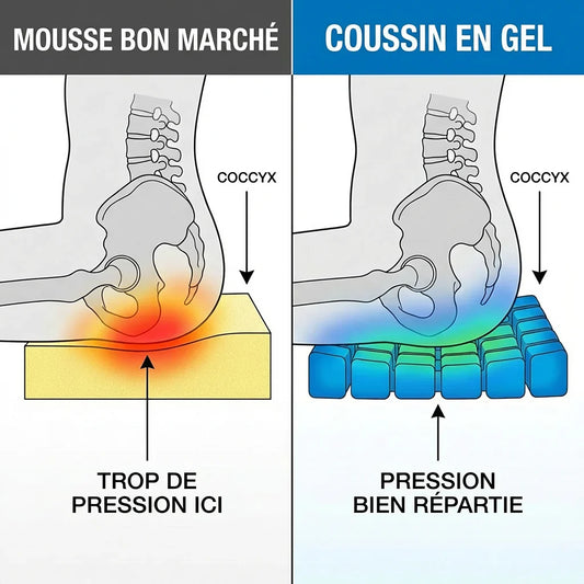 Coussin d'assise AlvéoSit posture corrigée - visuel 3