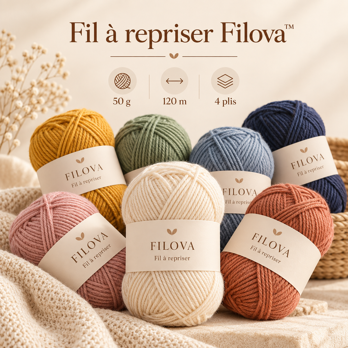 Fil Filova™ – 50 g | 120 m