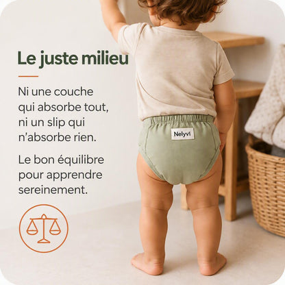 Nelyvi™ - L'étape qui manquait entre la couche et le slip.