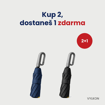 Vylkon - Automatický deštník s karabinou